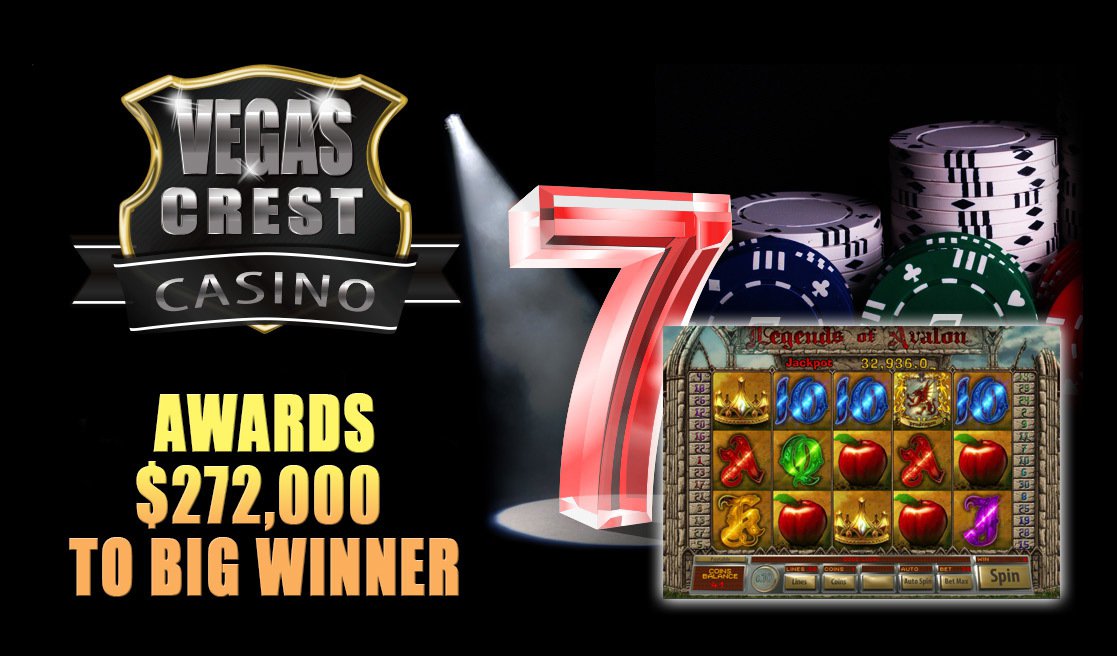 Vegas Crest Casino Awards 272 000 To Big Winner Vegas Crest Casino Awards 272 000 To Big Winner